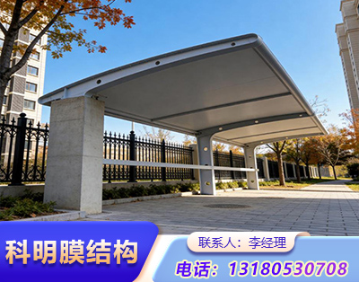 新乡小区电动车车棚